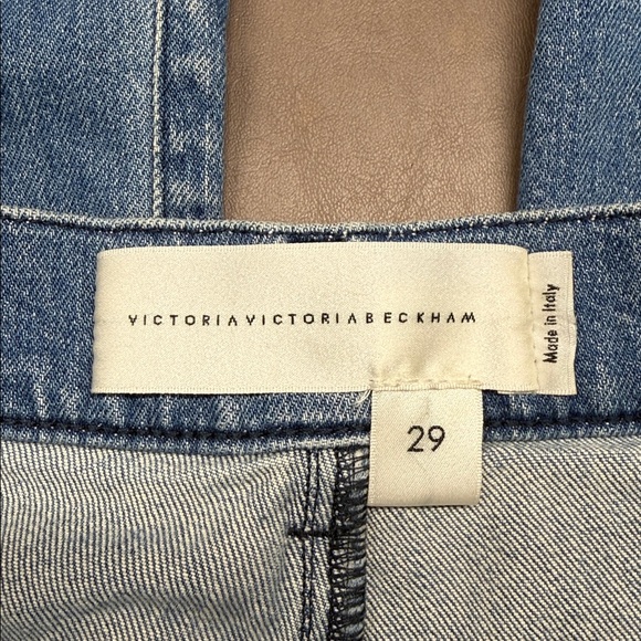 Victoria Beckham Denim 70’s Inspired High Waist Wide Leg Flare Jeans Size 29 - Picture 4 of 9